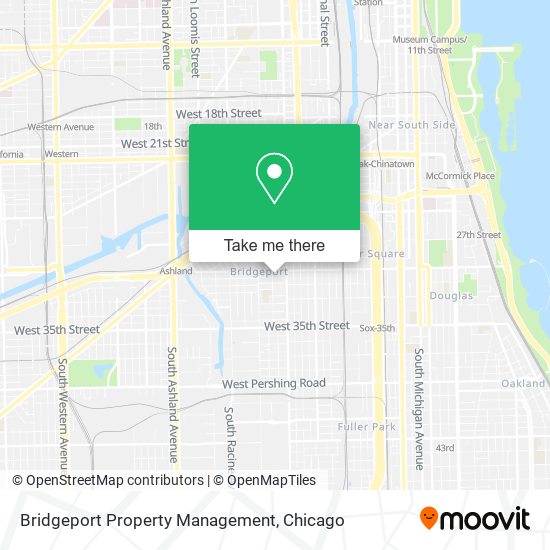 Mapa de Bridgeport Property Management