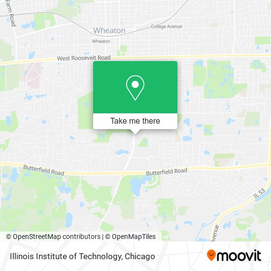 Mapa de Illinois Institute of Technology