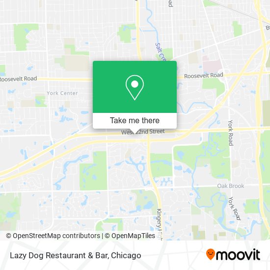 Mapa de Lazy Dog Restaurant & Bar