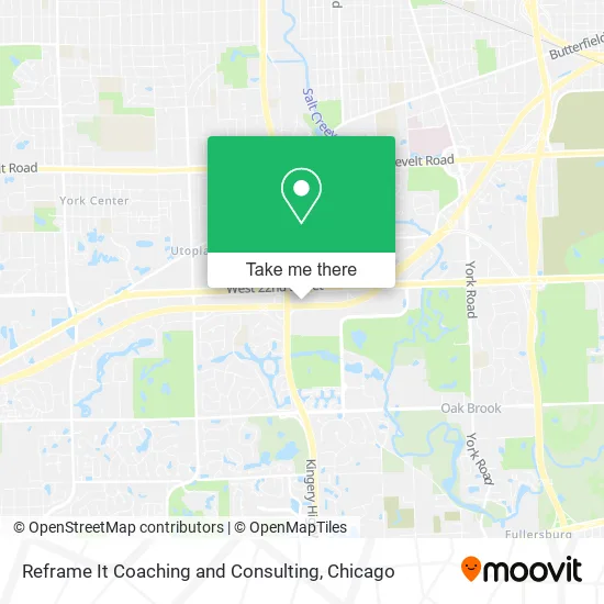 Reframe It Coaching and Consulting map