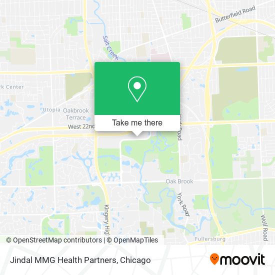 Jindal MMG Health Partners map