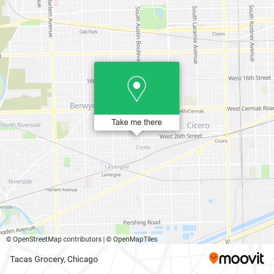 Tacas Grocery map