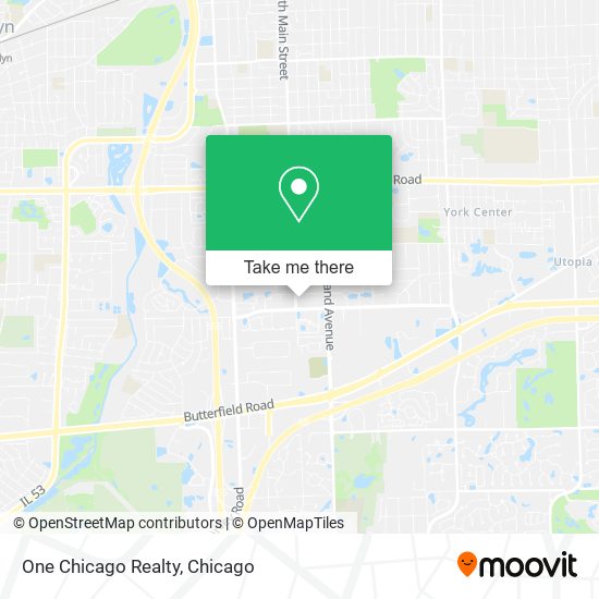 One Chicago Realty map