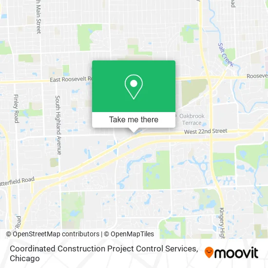 Coordinated Construction Project Control Services map