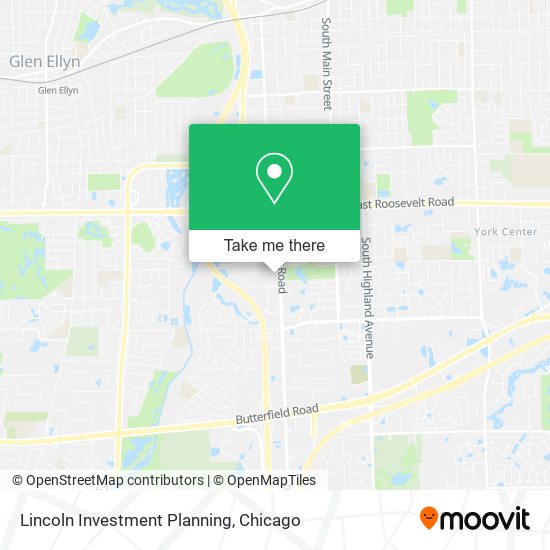 Lincoln Investment Planning map