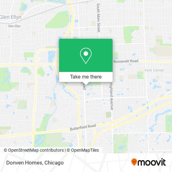 Donven Homes map