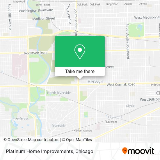 Platinum Home Improvements map