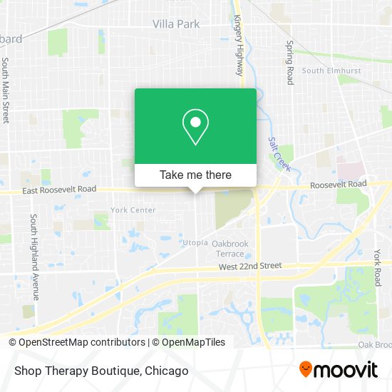 Shop Therapy Boutique map