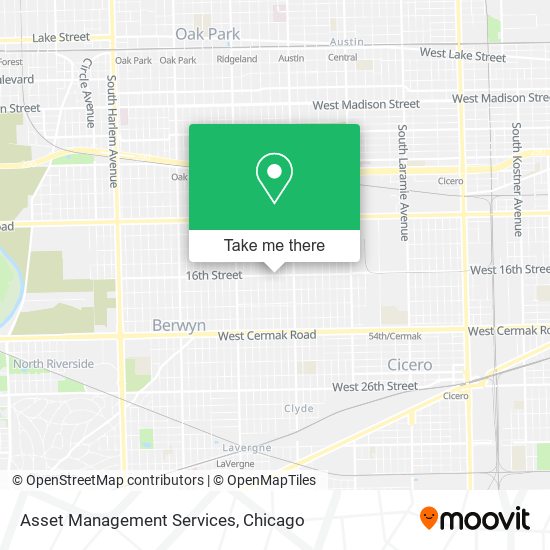 Asset Management Services map