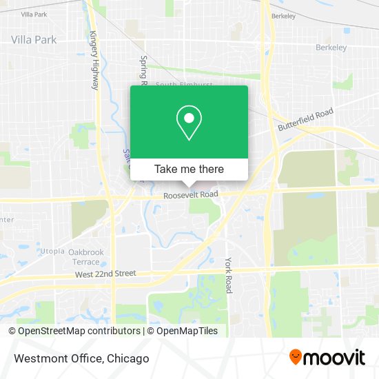 Westmont Office map