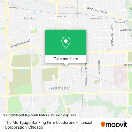 Mapa de The Mortgage Banking Firm Leaderone Financial Corporation