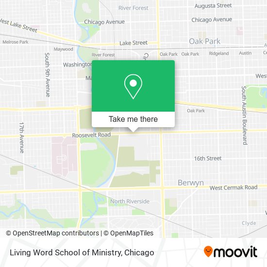 Living Word School of Ministry map