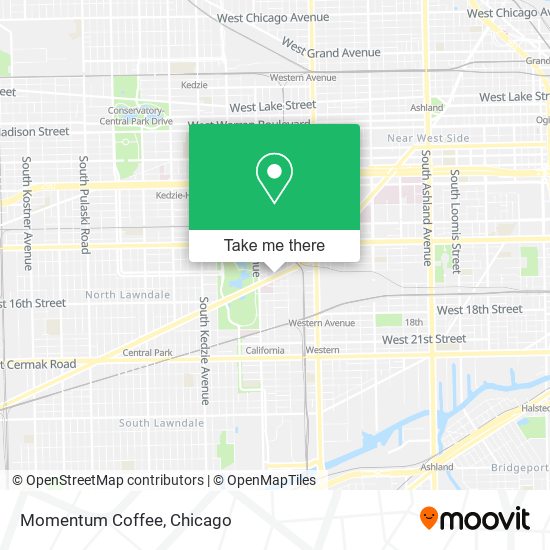 Momentum Coffee map