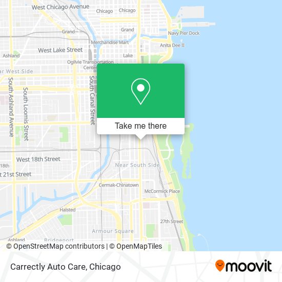 Carrectly Auto Care map