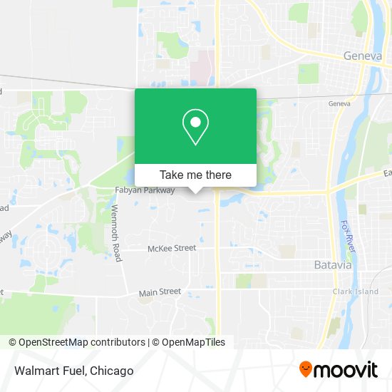 Walmart Fuel map