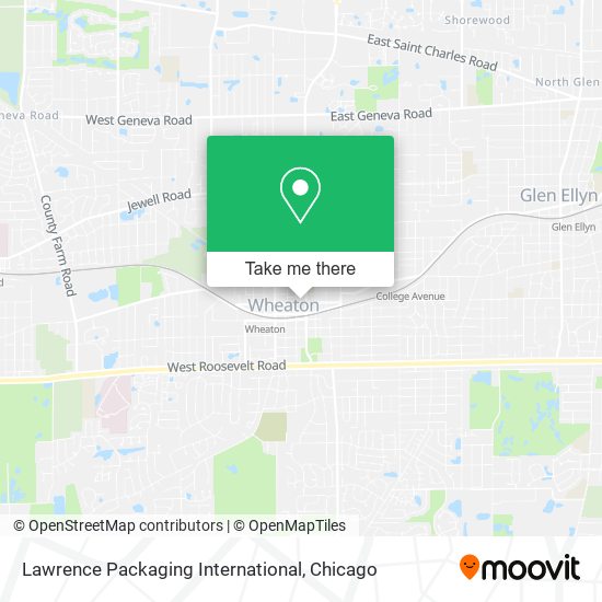 Lawrence Packaging International map