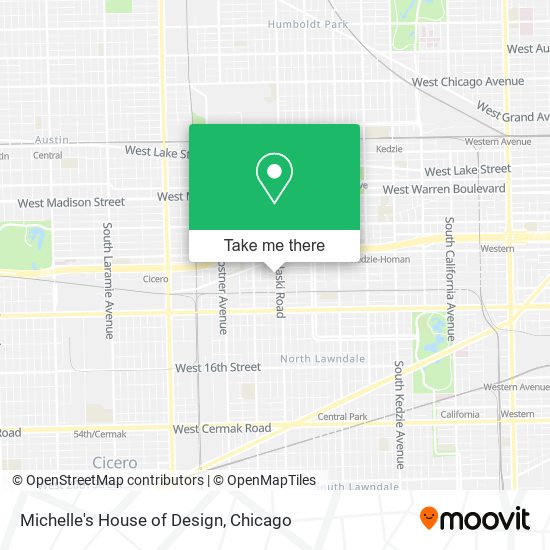 Michelle's House of Design map