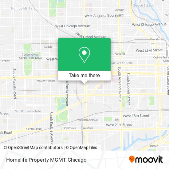 Homelife Property MGMT map