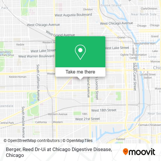 Berger, Reed Dr-Ui at Chicago Digestive Disease map