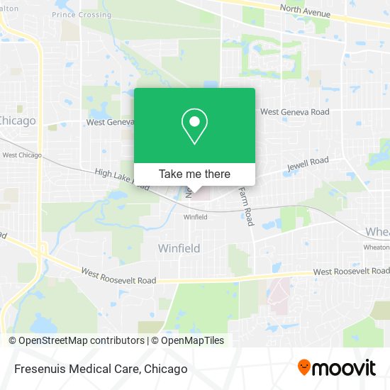 Mapa de Fresenuis Medical Care
