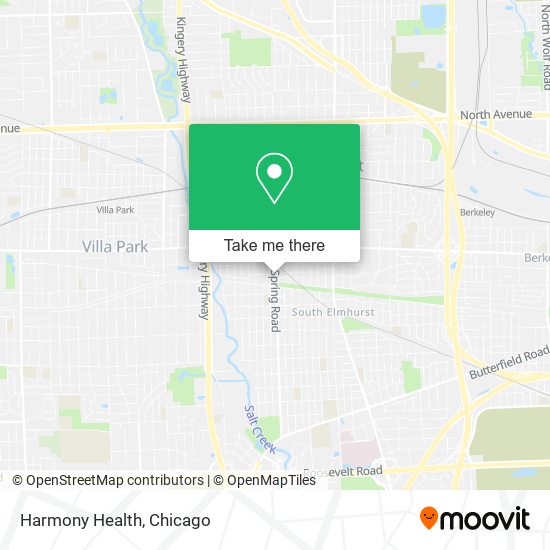 Harmony Health map