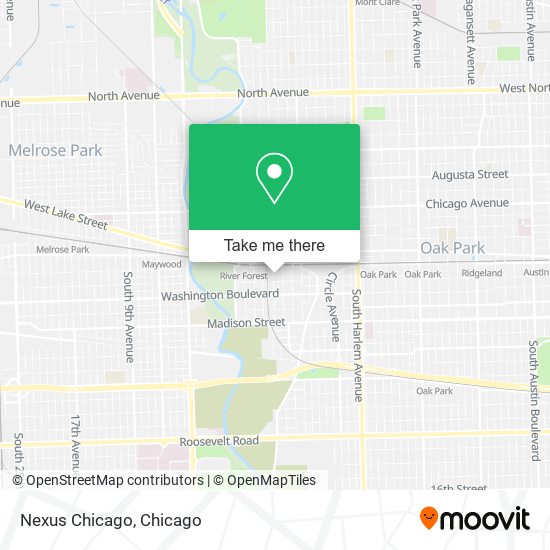 Nexus Chicago map