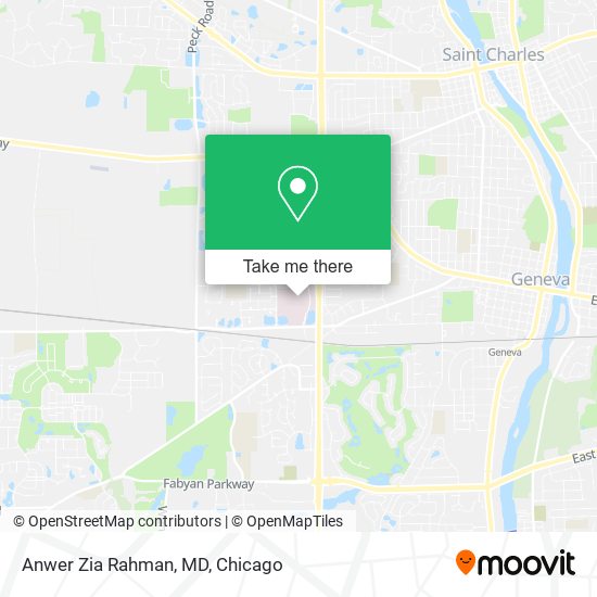 Mapa de Anwer Zia Rahman, MD