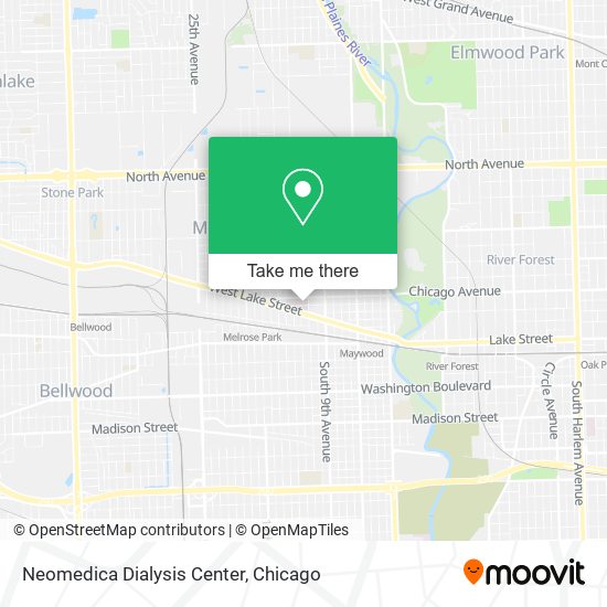 Neomedica Dialysis Center map