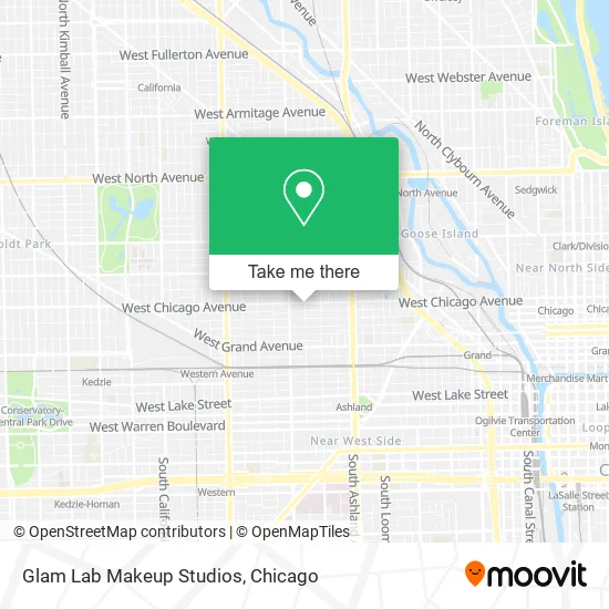 Glam Lab Makeup Studios map