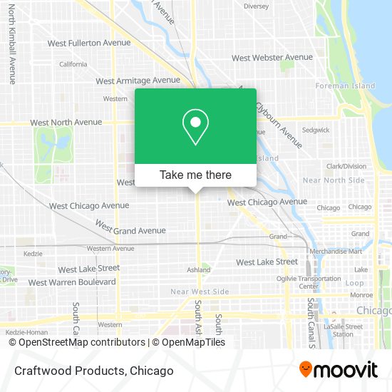 Craftwood Products map