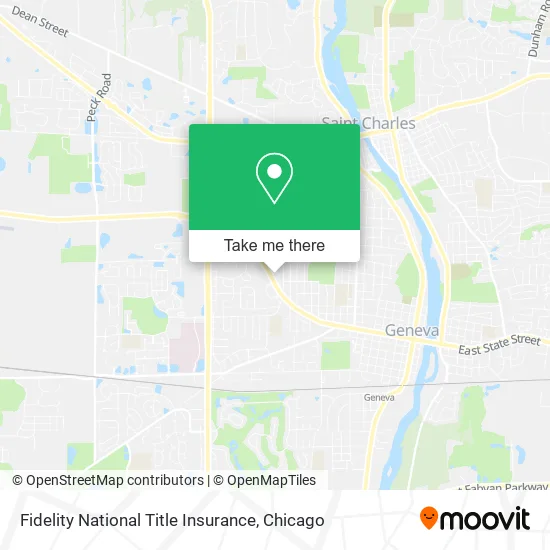 Fidelity National Title Insurance map