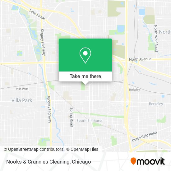 Mapa de Nooks & Crannies Cleaning