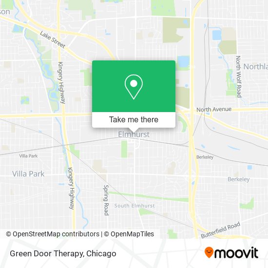 Green Door Therapy map