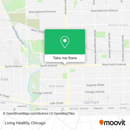 Living Healthy map