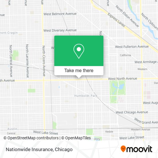 Nationwide Insurance map