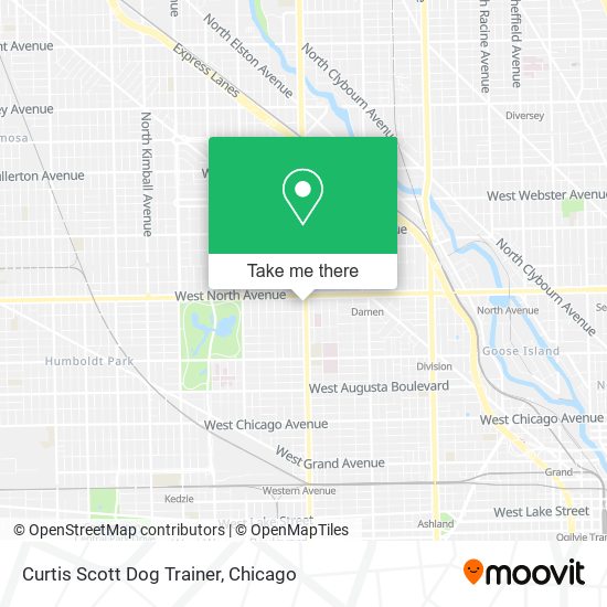 Curtis Scott Dog Trainer map