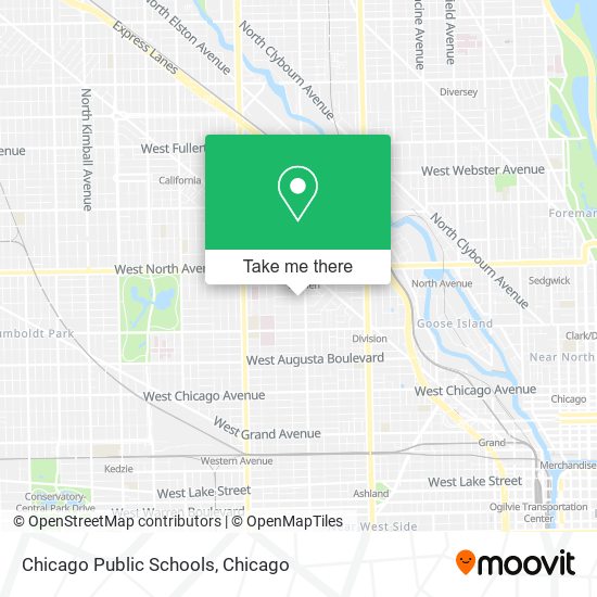 Mapa de Chicago Public Schools