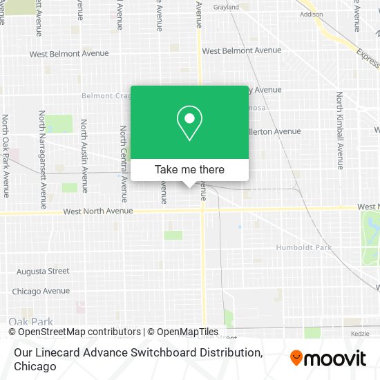 Mapa de Our Linecard Advance Switchboard Distribution