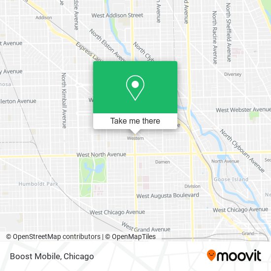 Boost Mobile map