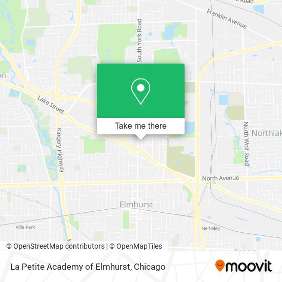 La Petite Academy of Elmhurst map