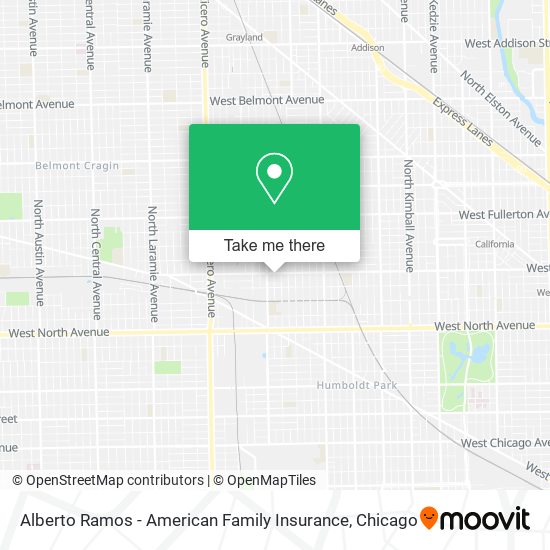 Mapa de Alberto Ramos - American Family Insurance