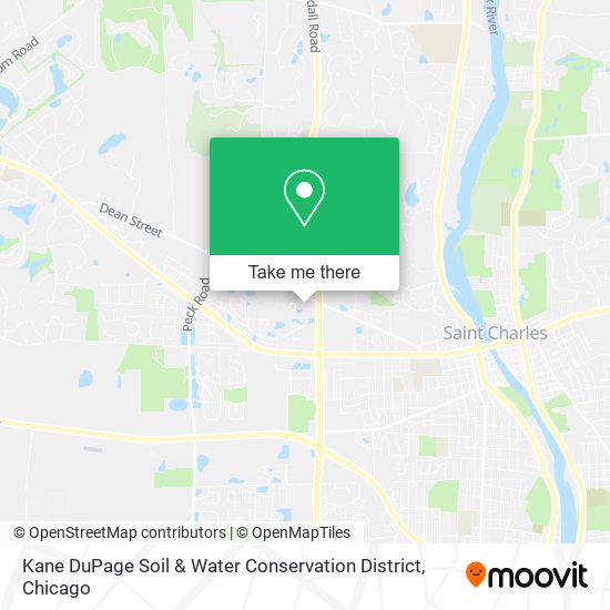 Kane DuPage Soil & Water Conservation District map