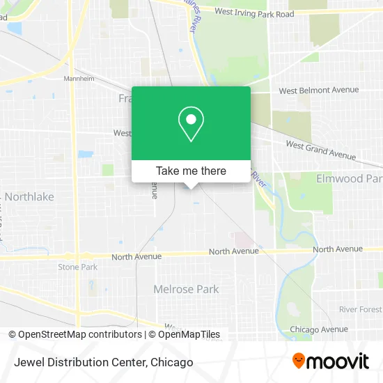 Jewel Distribution Center map
