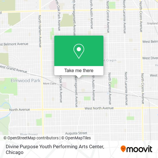 Divine Purpose Youth Performing Arts Center map