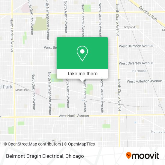 Belmont Cragin Electrical map