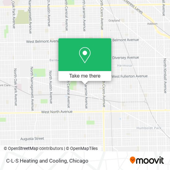 C-L-S Heating and Cooling map