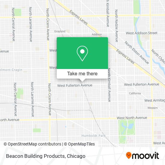 Beacon Building Products map