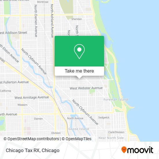 Chicago Tax RX map
