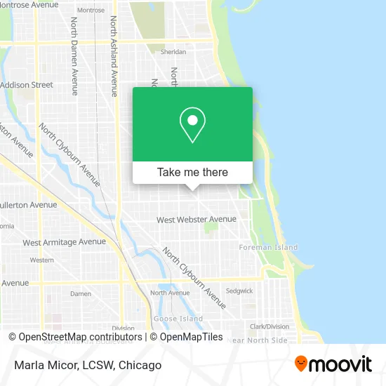 Marla Micor, LCSW map