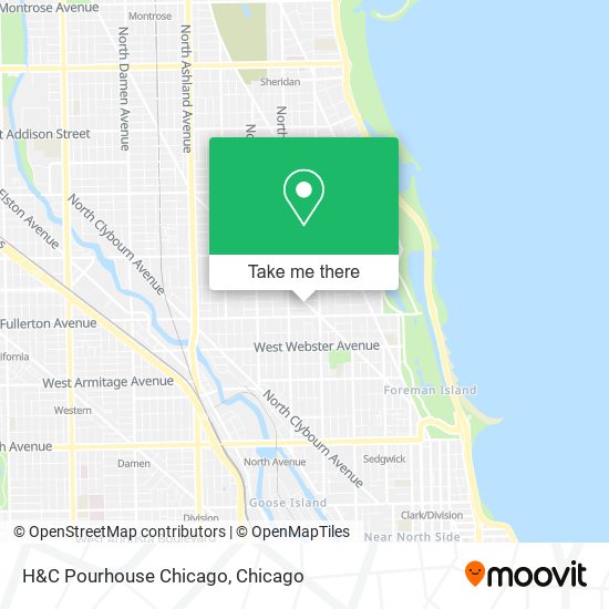 H&C Pourhouse Chicago map